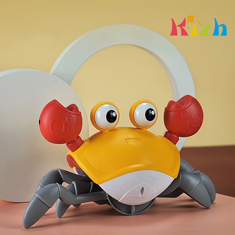 Crawling Escape Crab Toy with Obstacle Sensor – Interactive Kids Toy for Hours of Fun
