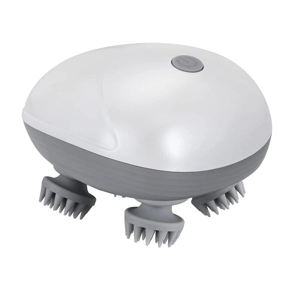 Electric Scalp & Pet Massager – Handheld Head Massager for Stress Relief, Hair Growth & Cat Grooming
