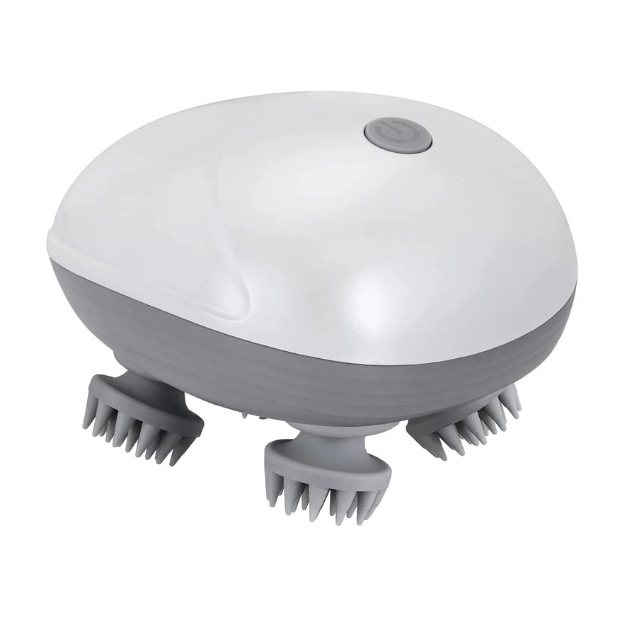 Electric Scalp & Pet Massager – Handheld Head Massager for Stress Relief, Hair Growth & Cat Grooming