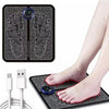 Electric Foot Massager Mat – Foldable EMS Foot Pad with Multiple Modes & USB Charging for Travel & Daily Relief