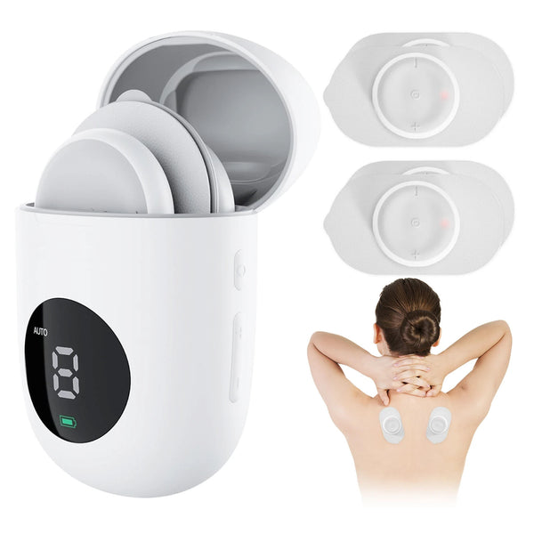 Portable EMS & TENS Pulse Massager – Wireless Pain Relief & Muscle Recovery Device with 16 Intensity Levels