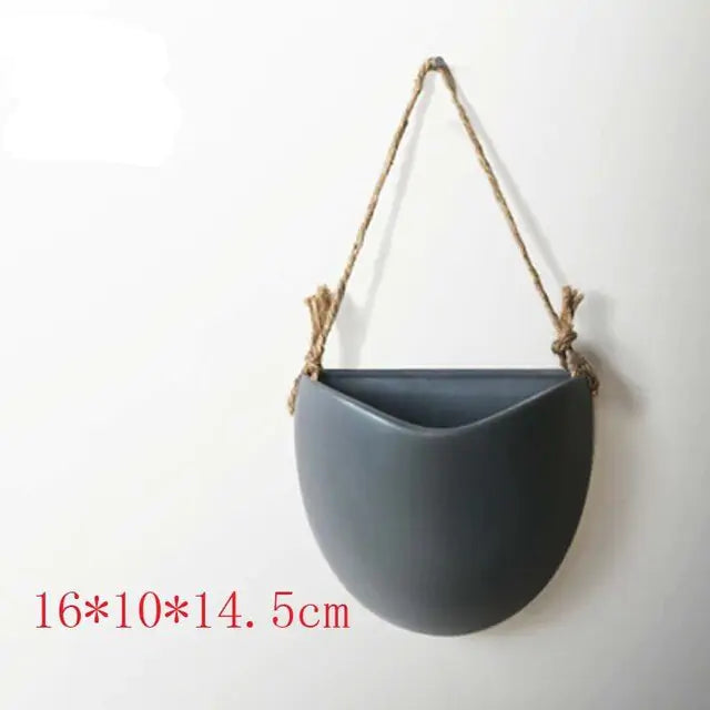 Creative Ceramic Flowerpot – Unique Plant Pot for Indoor & Outdoor Home Decor