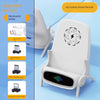 2-in-1 Wireless Phone Charger & Chair Sound Amplifier – Qi Compatible for Movies & Gaming