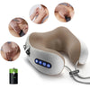 U-Shaped Shiatsu Neck Massager Pillow – Electric Kneading Travel Pillow for Neck & Shoulder Pain Relief