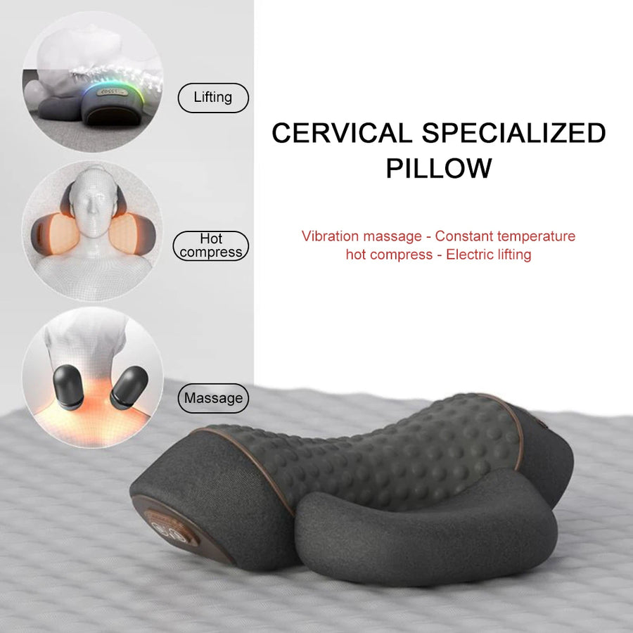 SenYork Electric Neck Massage Pillow – Heating & Vibration Pain Relief