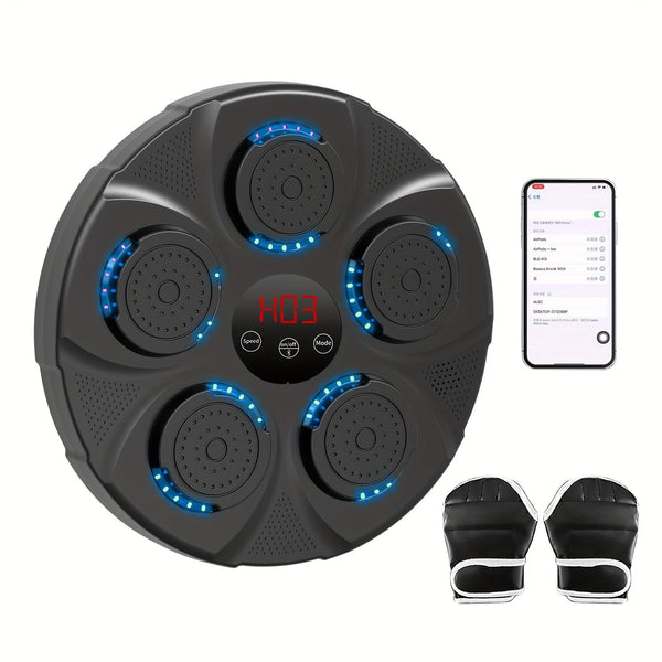 Electronic Music Boxing Machine – Rhythm-Based Reflex Training & Fun Home Workout