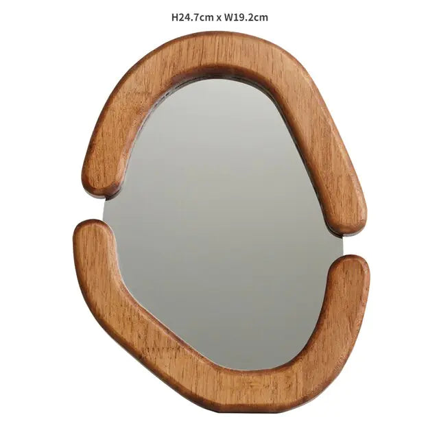 Cosmetic Retro Vanity Mirror – LED Lit, Dual-Sided & Magnifying for Makeup & Grooming