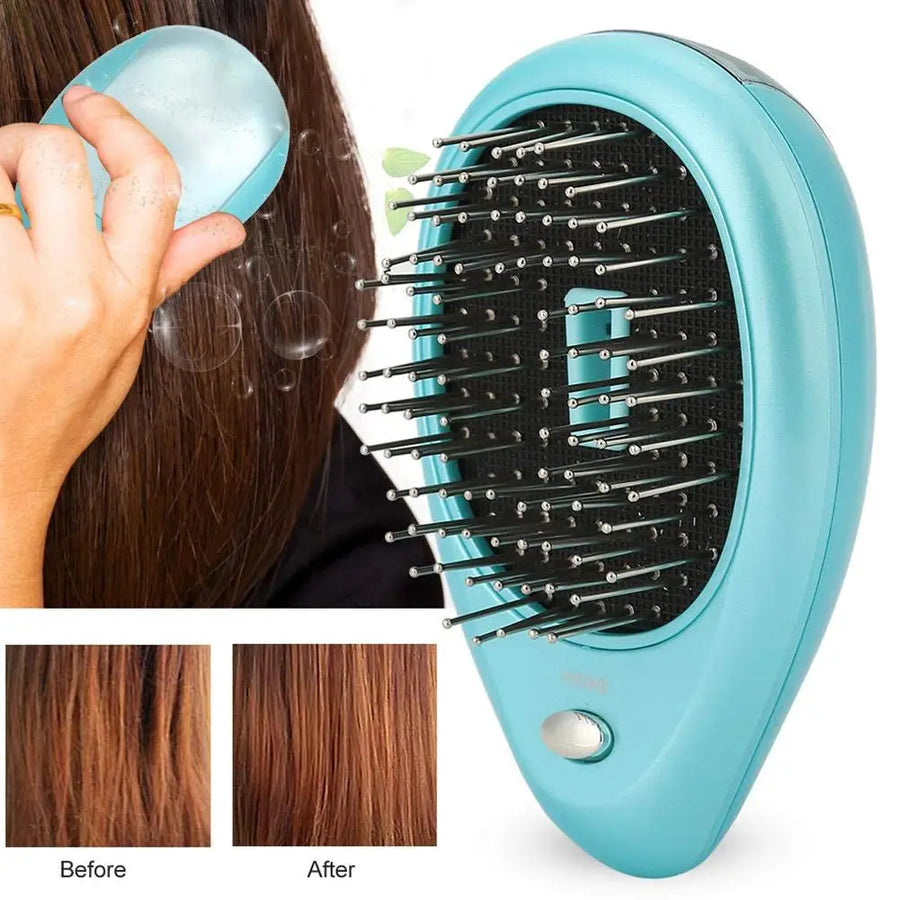 SenYork Ionic Vibrating Hair Brush – Anti-Static Scalp Massage & Frizz Control
