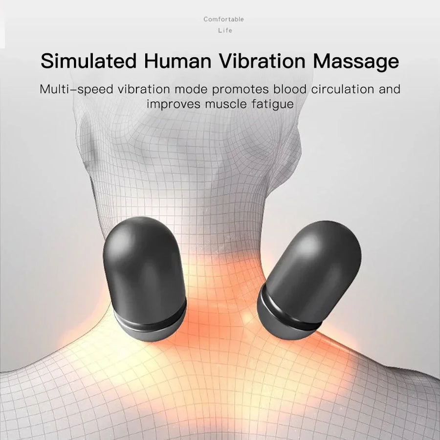 SenYork Electric Neck Massage Pillow – Heating & Vibration Pain Relief