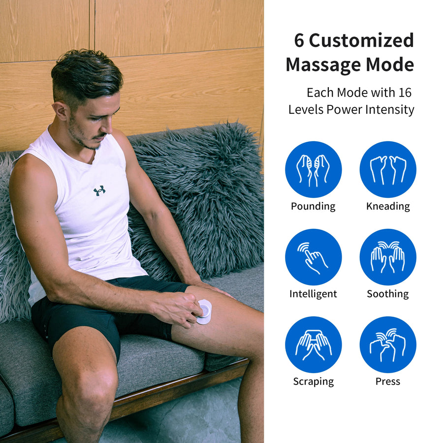 Portable EMS & TENS Pulse Massager – Wireless Pain Relief & Muscle Recovery Device with 16 Intensity Levels
