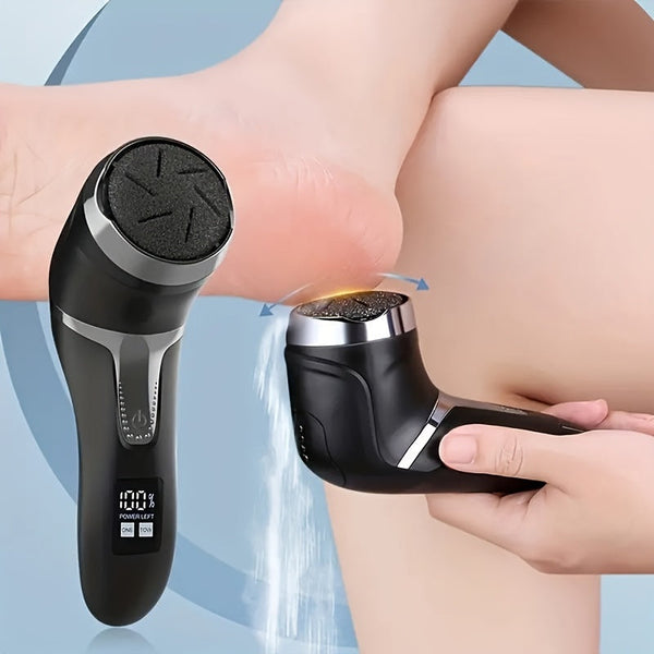 Electric Callus Remover for Feet – Rechargeable, Waterproof Pedicure Tool for Smooth Heels