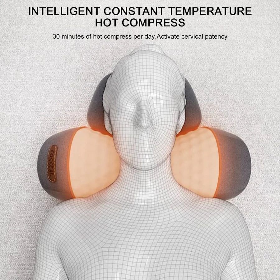 SenYork Electric Neck Massage Pillow – Heating & Vibration Pain Relief