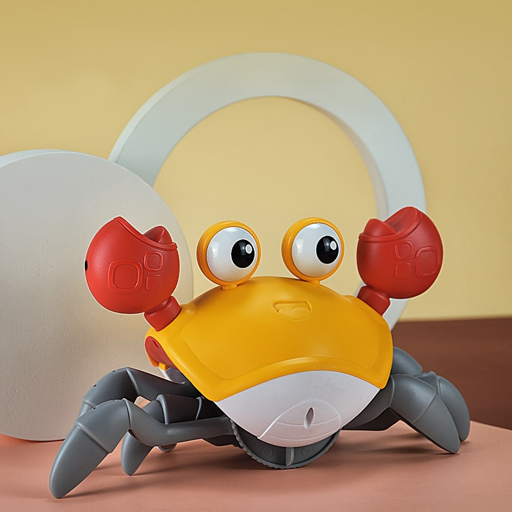 Crawling Escape Crab Toy with Obstacle Sensor – Interactive Kids Toy for Hours of Fun