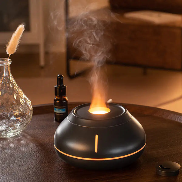 Colorful LED Humidifier – 7 Color Night Light, Cool Mist & Auto Shut-Off