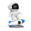 Rocket Astronaut Galaxy Starry Sky Projector Lamp – LED Night Light for Bedroom & Desk