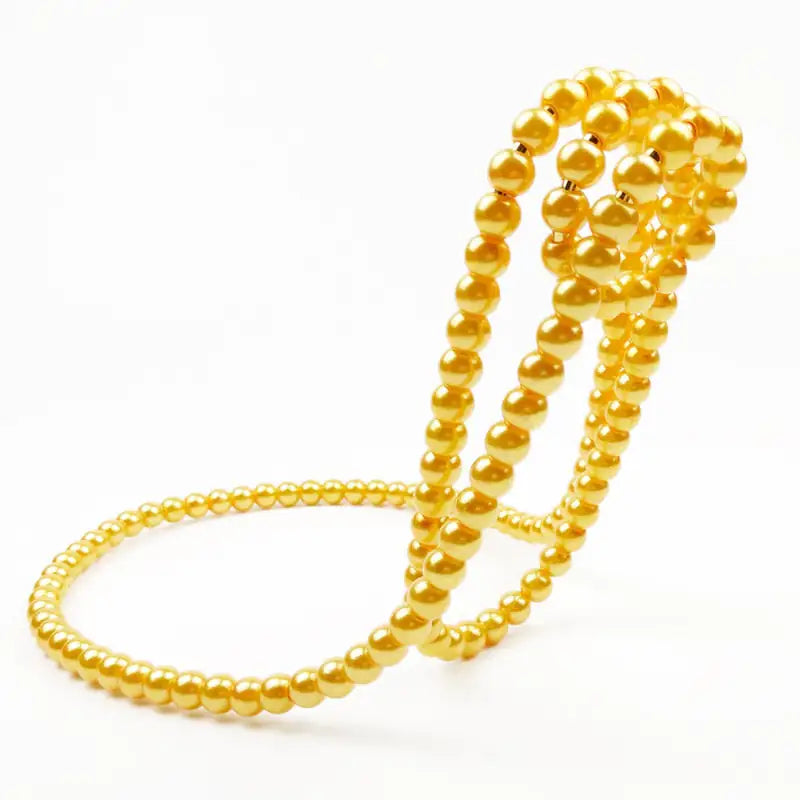 Pearl Necklace Wine Rack – Sculptural Decorative Wine Bottle Holder for Home & Bar