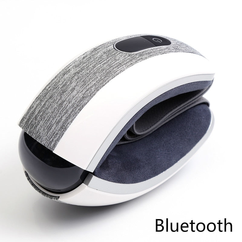 Bluetooth Eye Massager with Hot Pack – Heat Therapy, Air Pressure & Music