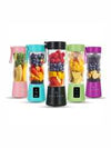 6-Blade USB Portable Juicer – Rechargeable Fresh Juice Blender for Home, Gym & Travel