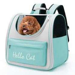 Breathable Portable Cat Outdoor Carrier Bag – Fits Cats 0-7.5kg, Secure & Comfy