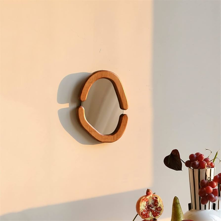 Cosmetic Retro Vanity Mirror – LED Lit, Dual-Sided & Magnifying for Makeup & Grooming