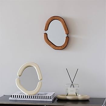 Cosmetic Retro Vanity Mirror – LED Lit, Dual-Sided & Magnifying for Makeup & Grooming