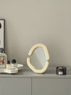 Cosmetic Retro Vanity Mirror – LED Lit, Dual-Sided & Magnifying for Makeup & Grooming