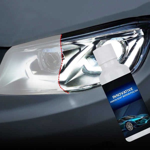 Car Headlight Repair Fluid 20ml – Remove Yellowing, Scratches & Restore Clarity