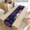 EID Mubarak Table Runner – Elegant Ramadan & Eid Festive Home Decoration