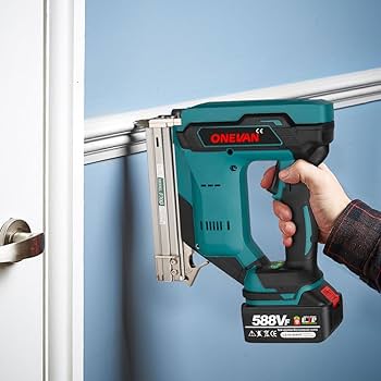 Electric Stapler Nailer for Furniture – 2-in-1 Upholstery & Woodwork Staple Gun