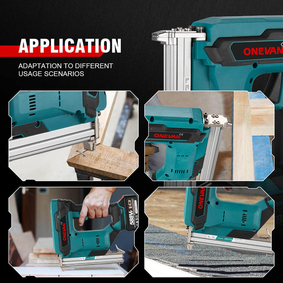 Electric Stapler Nailer for Furniture – 2-in-1 Upholstery & Woodwork Staple Gun