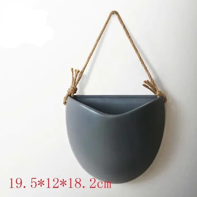 Creative Ceramic Flowerpot – Unique Plant Pot for Indoor & Outdoor Home Decor