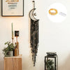 Angel Wings Woven Wall Hanging Decor – Boho Nursery & Home Decoration