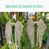 Angel Wings Woven Wall Hanging Decor – Boho Nursery & Home Decoration