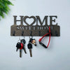 Black Metal Key Hanger – Modern Wall-Mounted Key Holder for Entryway & Hallway