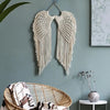 Angel Wings Woven Wall Hanging Decor – Boho Nursery & Home Decoration