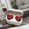 Heart-Shaped Bluetooth Wireless Headphones – Stylish Fashion Headphones with Mic