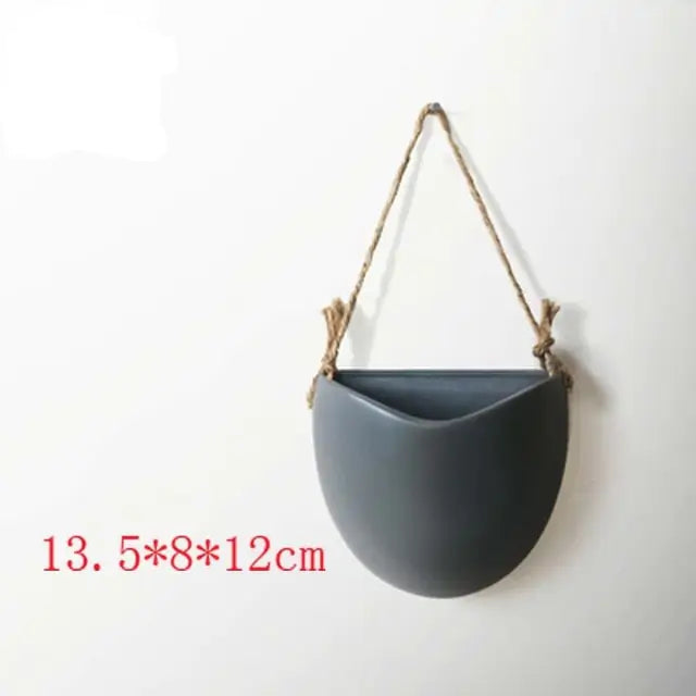 Creative Ceramic Flowerpot – Unique Plant Pot for Indoor & Outdoor Home Decor