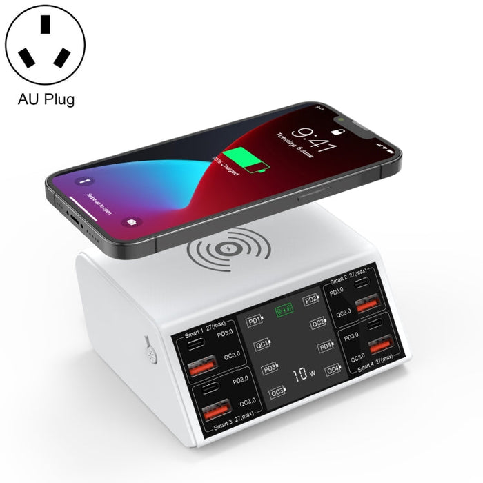 Multi-Function Fast Wireless Charger – Charge Phone, Earbuds & Smartwatch Simultaneously