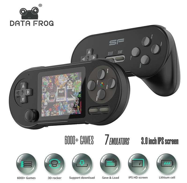 Portable Handheld Game Console for Kids – Built-in Games, Rechargeable & Travel-Ready