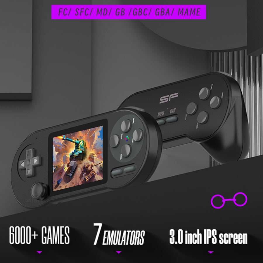 Portable Handheld Game Console for Kids – Built-in Games, Rechargeable & Travel-Ready
