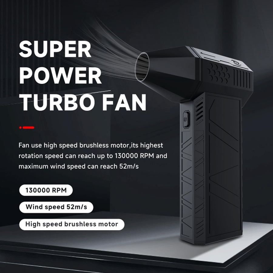 Portable Handheld Turbo Electric Hair Dryer – Fast Drying, Multi-Heat, Universal Voltage