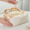 Portable Large Travel Cosmetic Bag – Waterproof Makeup Organizer for Travel & Home