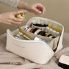 Portable Large Travel Cosmetic Bag – Waterproof Makeup Organizer for Travel & Home