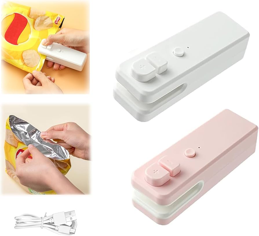 Portable Mini Bag Sealing Machine – Instant Heat Sealer for Fresh Food & Snack Storage