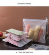 Reusable Silicone Food Storage Bags – Leakproof Stand-Up Zip Lunch Bags, BPA-Free