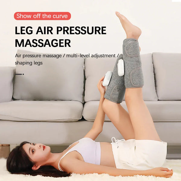 Wireless Electric Air Compression Foot Massager – Deep Pressure Relief for Tired Feet
