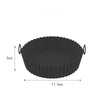 Reusable Silicone Air Fryer Liner Pot – 8 Inch Non-Stick, Oil-Draining, Dishwasher Safe