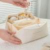 Portable Large Travel Cosmetic Bag – Waterproof Makeup Organizer for Travel & Home