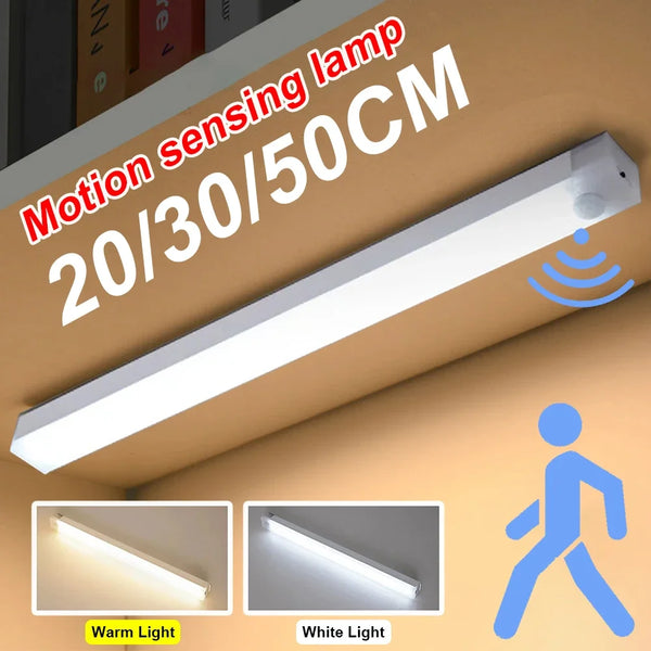 Type-C Rechargeable LED Motion Sensor Night Light – Cabinet, Wardrobe & Kitchen Backlight