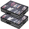 Under Bed Shoe Storage Organizer – Holds 12–16 Pairs, Transparent Window, Foldable